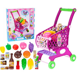 Wózek Sklepowy Duży Koszyk Na Zakupy Produkty