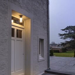 SLV Ovalisk lampa sufitowa zewnętrzna LED CCT