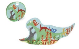 Scratch, puzzle, konturowe Dinozaury, 30 el.