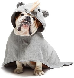 Barkbox Szlafrok dla psa, szybkoschnący, z zapięciem