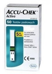 Accu-Chek Active Paski Testowe - 50 Sztuk