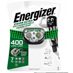 Latarka Czołowa Energizer Vision Ultra 400 Lum Akumulatorowa