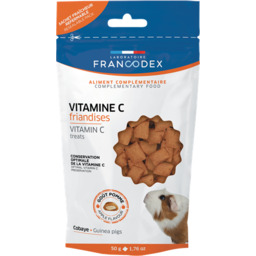 FRANCODEX Przysmaki z witaminą C dla świnek morskich