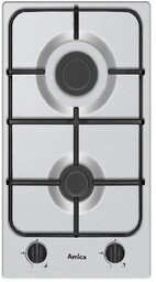 Płyta Gazowa Amica Pga3610Xbe 2 Palniki Inox 29Cm