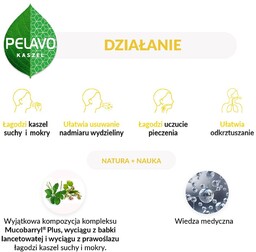 Pelavo Kaszel suchy i mokry Syrop, 175 ml