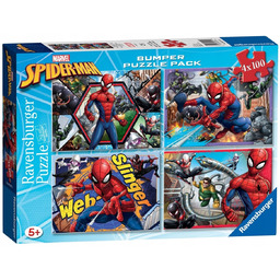 Układanka Kreatywna Zabawa Puzzle Gra Manualna Kolekcjonerskie Spider-Man