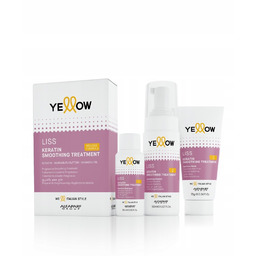 Yellow Professional Liss, zestaw do prostowania keratynowego, 150ml