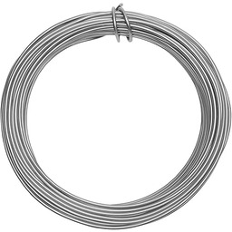 Vaessen kreatywny drut aluminiowy, srebrny, jeden rozmiar