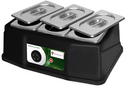 Resto Quality Podgrzewacz do czekolady 3x0,8 l 0,09
