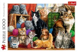 TREFL Puzzle Kocie spotkanie 10555 (1000 elementów)