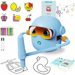 Robot Rysujący Edukacyjny Dla Dzieci 100 Kart Muzyka