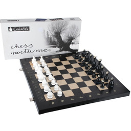 Szachy drewniane Nocturne Chopin 51x51 cm