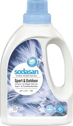 Sodasan, płyn do prania tkanin sportowych i membranowych,