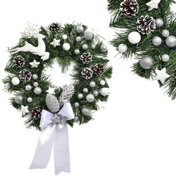 WIANEK BOŻONARODZENIOWY NA DRZWI OKNO DEKORACJA OZDOBA PREZENT