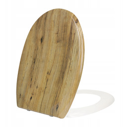 Deska sedesowa Wolnoopadająca Wypinana Dąb Craft drewno Oak