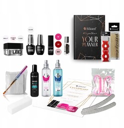 Zestaw do manicure hybrydowego i żelowego Silcare