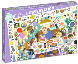 Puzzle obserwacja Urodziny 54 elementy Djeco DJ07566