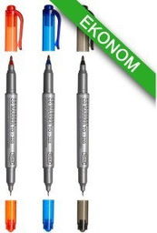 Marker do CD TOMA TO-320 dwustronny niebieski /TO320-12/