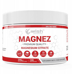 WISH Magnez Magnesium Citrate 250g