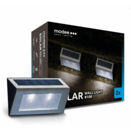 Modee solarna lampa ścienna LED ML-WS108, 2 szt.