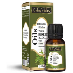 Naturalny Olejek Eteryczny z Róży Piżmowej, Indus Valley,