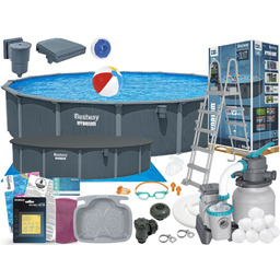 Basen Bestway 732x132 Ogrodowy Stelażowy 561RP 18W1