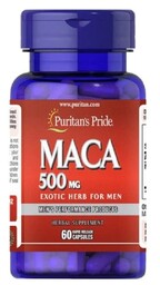 Maca 500 mg, Puritan''s Pride, 60 kapsułek