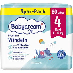 Babydream Prem Windeln Gr. 4 Maxi 8-14 kg