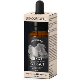 Grzyby Chaga Ekstrakt w Kroplach 30 Ml -