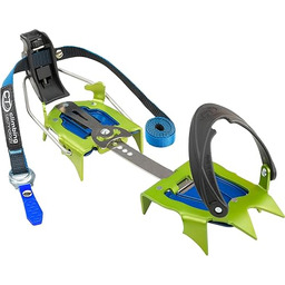 Climbing Technology Uniseks Snow Flex Semiautomatic Raki, Zielony/Niebieski