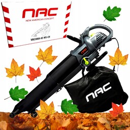 Dmuchawa odkurzacz do liści Nac VBE300A-AS-WS-CH 3000W 270km/h
