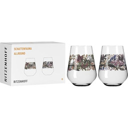 RITZENHOFF 3911001 zestaw 2 uniwersalnych szklanek, 500 ml,