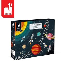 Janod, puzzle, edukacyjne Układ słoneczny, 100 el.