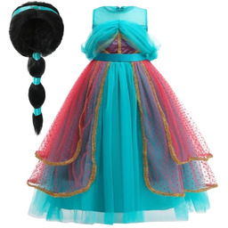 SUKIENKA STRÓJ JASMINA DŻASMINA KSIĘŻNICZKA PRZEBRANIE BAL KARNAWAŁ