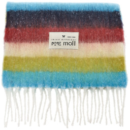 Pepe Moll Kolorowy Damski Ciepły Szal