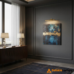 Kinkiet obrazowy MONALISA 2L Mosiądz 214242 - Markslojd