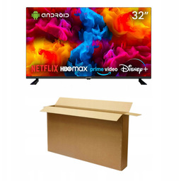 Telewizor bezramkowy Led direct Kiano Elegance Smart Tv