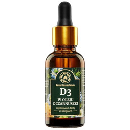 Herbal Monasterium Witamina D3 w kroplach oleju
