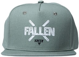 czapka męska FALLEN CURB CAP MOSS Green /White