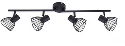 Lindby - Piena 4 Lampa Sufitowa Czarny