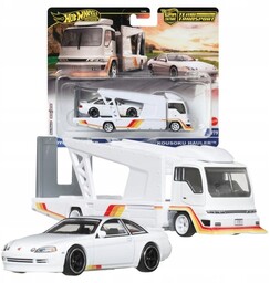 Hot Wheels Premium Team Transport Ciężarówka i samochodzik