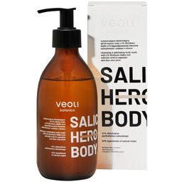 Veoli Botanica, SALIC HERO BODY oczyszczająco-złuszczający żel