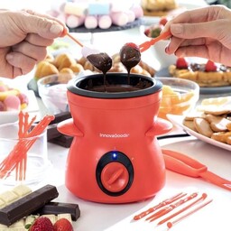 INNOVAGOODS Fondue czekoladowe - Regulacja temperatury - Akcesoria