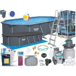 Basen Bestway 732x366x132 Ogrodowy Stelażowy 561CW 17w1