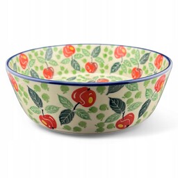 Miska prosta duża Jabłka 23,5 cm dek. 3248X