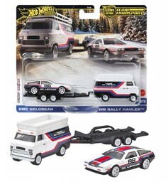 Hot Wheels Premium Team Transport Ciężarówka i samochodzik