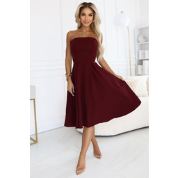 Pakamera 641-1 VIVIENNE gorsetowa rozkloszowana sukienka midi -