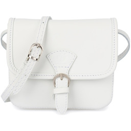 Listonoszka skórzana BELTIMORE K66 biała