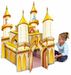 Clementoni 62533 zestaw kreatywny Dom Olbrzymi księżniczki