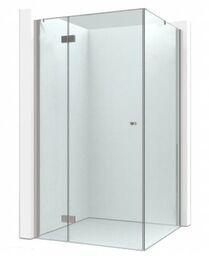 KABINA PRYSZNICOWA 110x70 cm/6 mm otwierana, chrom